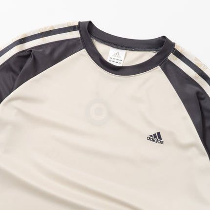 00's adidas Raglan L/S Polyester Shirt