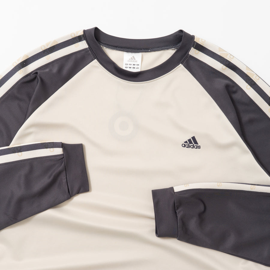 00's adidas Raglan L/S Polyester Shirt