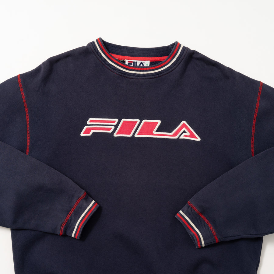 90's FILA Embroidery Logo Sweatshirt