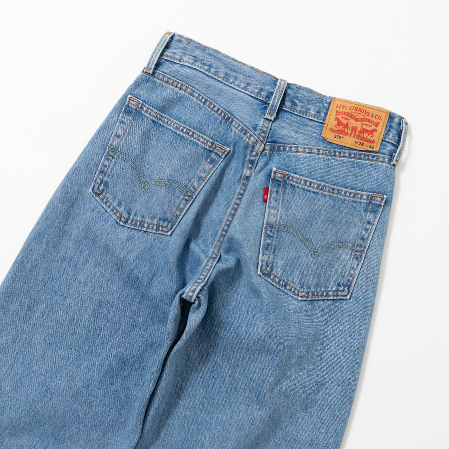LEVI'S 578 WIDE TAPERED JEANS