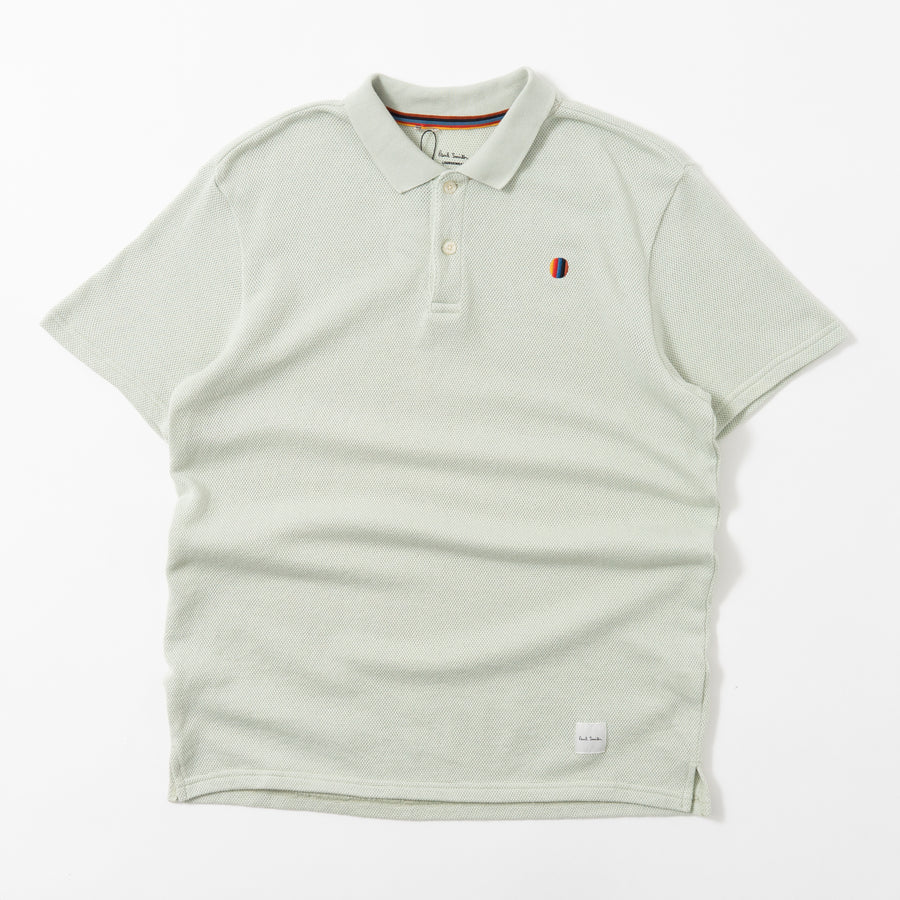 PAUL SMITH EMBROIDERED S/S POLO SHIRT