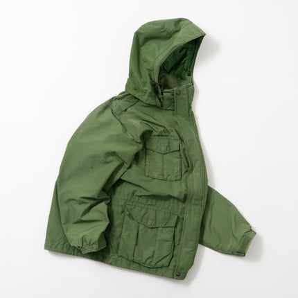00's Columbia Hooded Military Jacket