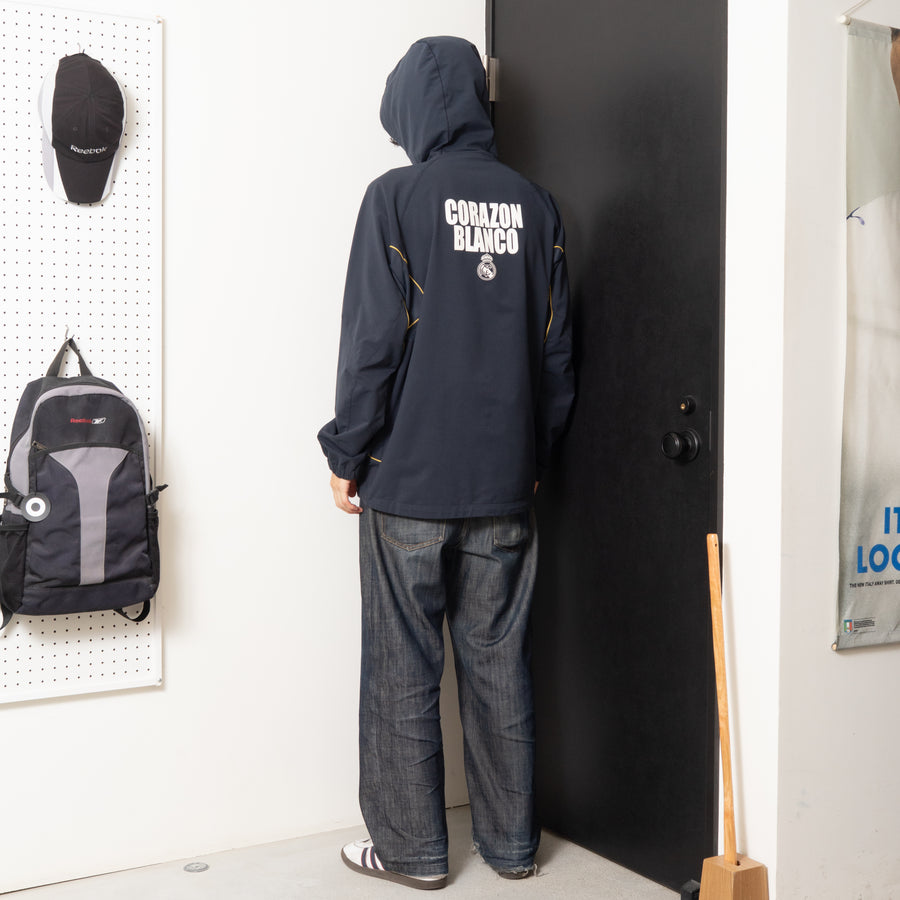 08/09 Real Madrid Hooded Training Jacket
