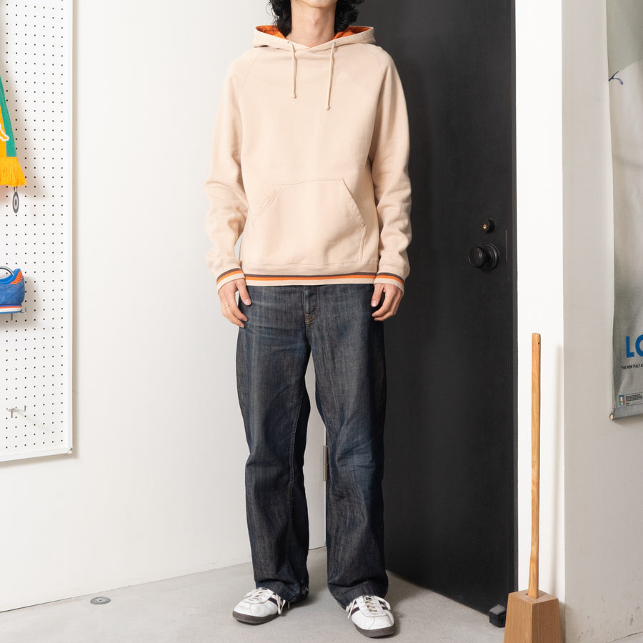 90's Paul Smith SPORT Rib Lined Pullover Hoodie