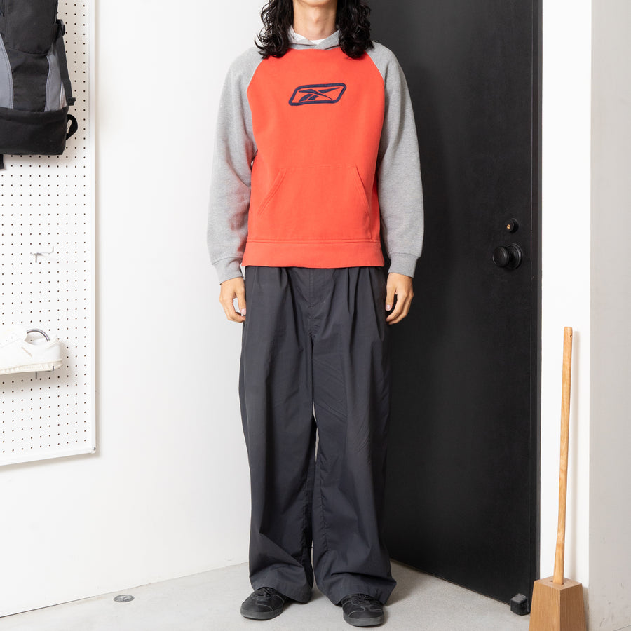 00's Reebok Vector Logo Pullover Hoodie
