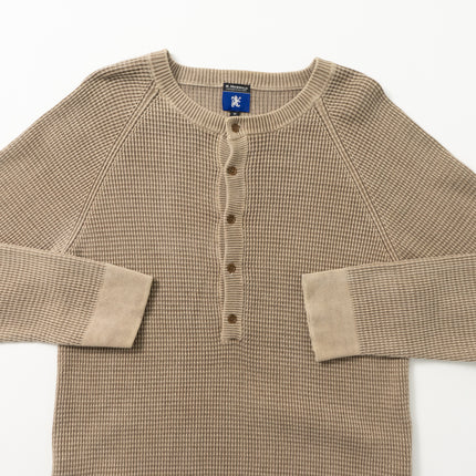 00's R.NEWBOLD Henry-Neck Cotton Sweater