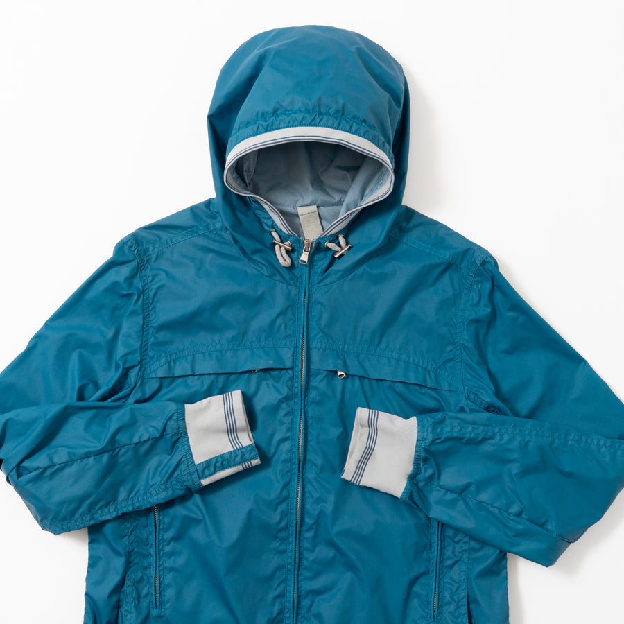 GIAN CARLO ROSSI ZIP-UP HOODED JACKET