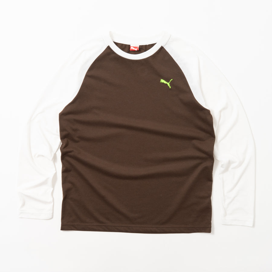 00'S PUMA RAGLAN POLYESTER L/S TEE