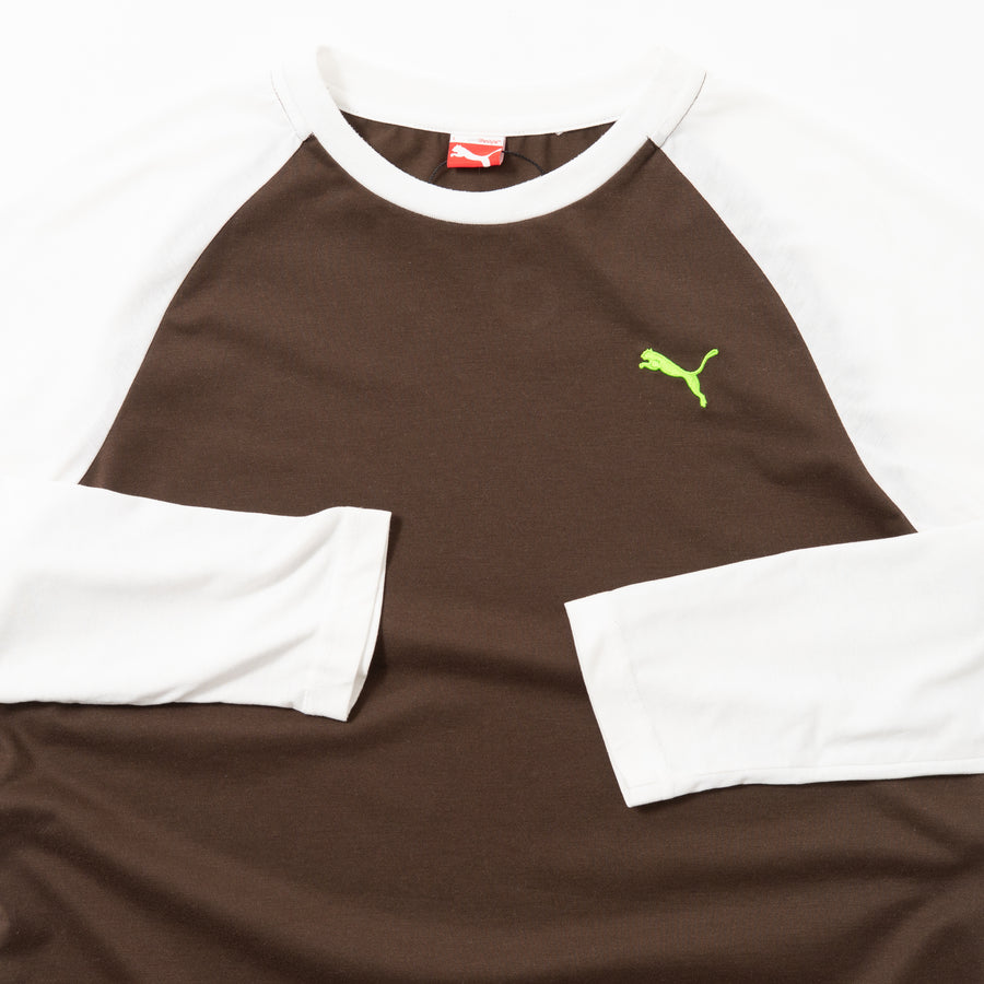 00'S PUMA RAGLAN POLYESTER L/S TEE