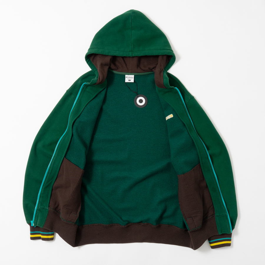 Columbia Multi Color Zip-Up Hoodie