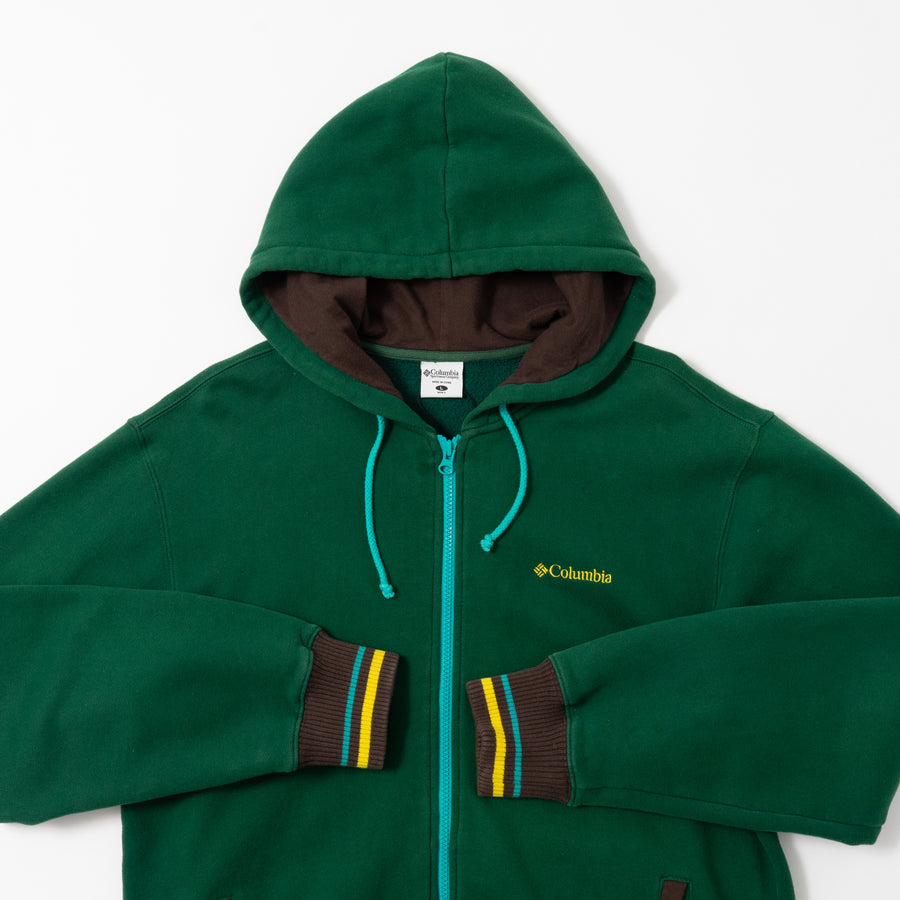 Columbia Multi Color Zip-Up Hoodie