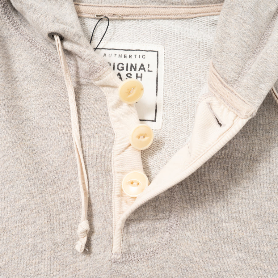 UNIQLO HENRY NECK PULLOVER HOODIE
