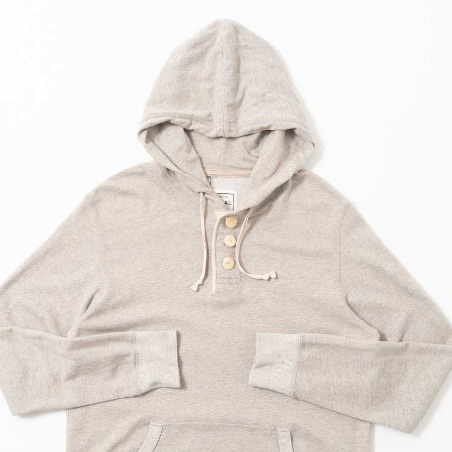 UNIQLO HENRY NECK PULLOVER HOODIE