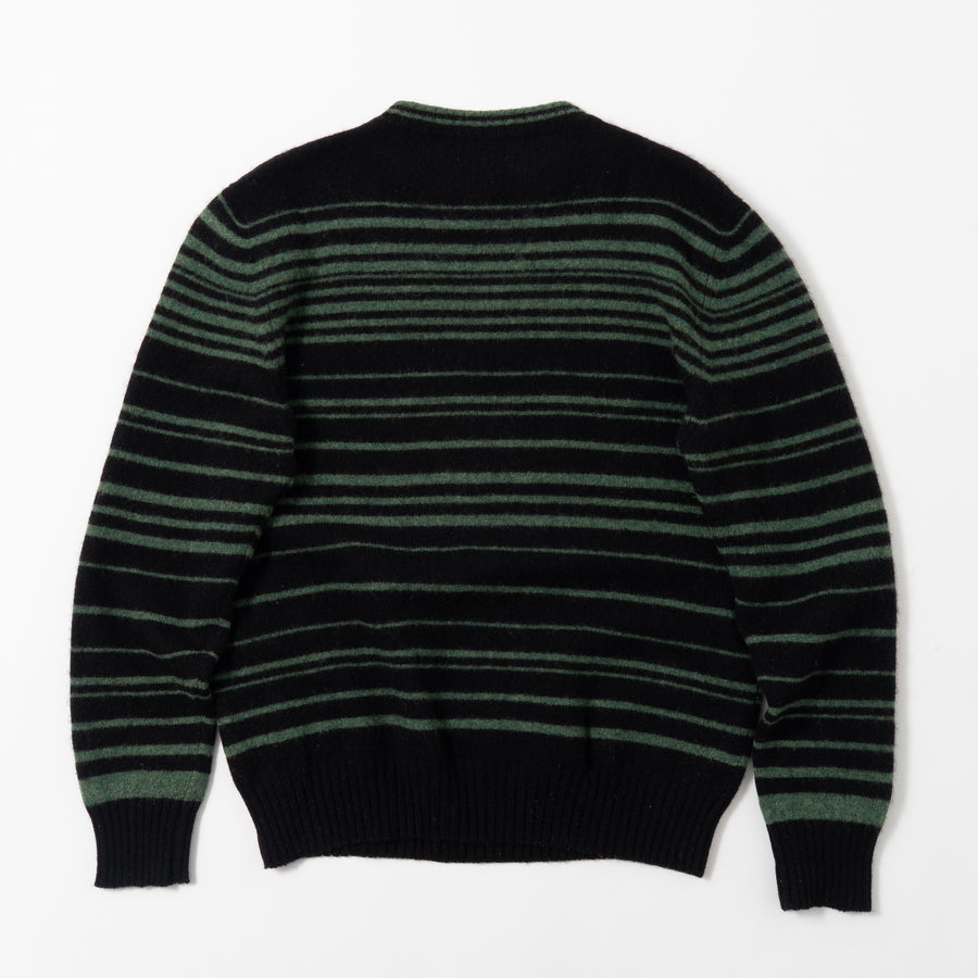 90's Fred Perry Striped Knit Sweater