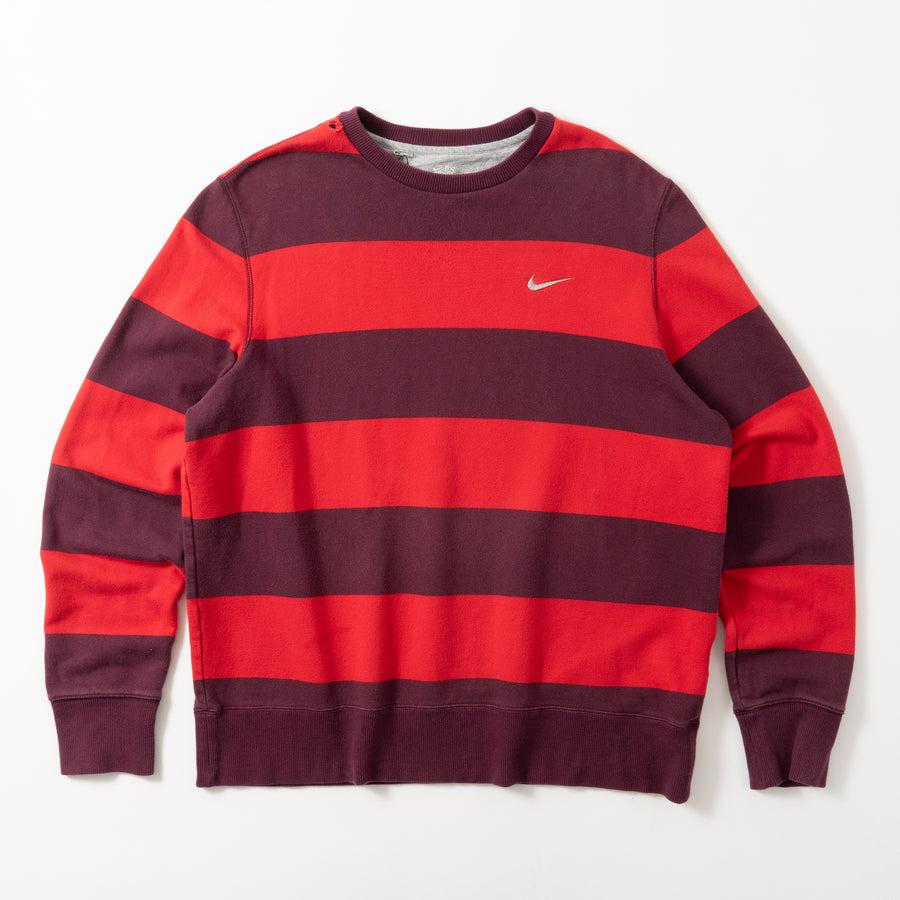 NIKE THE ATHLETIC DEPT STRIPED SWEATSHIRT