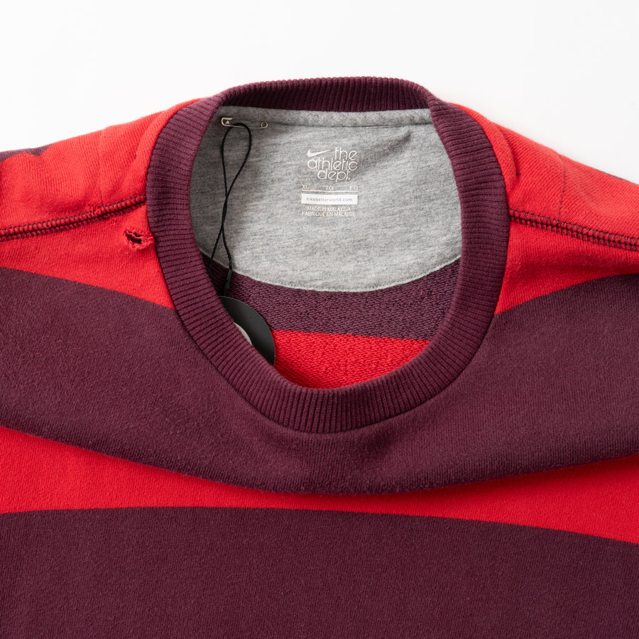 NIKE THE ATHLETIC DEPT STRIPED SWEATSHIRT