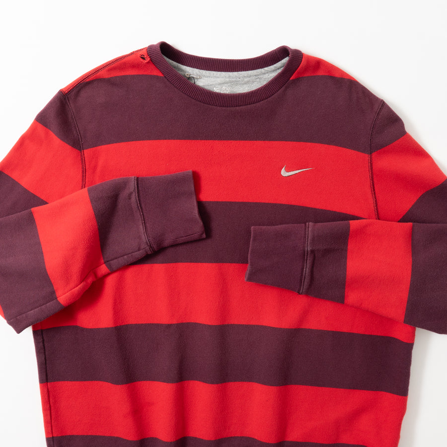 NIKE THE ATHLETIC DEPT STRIPED SWEATSHIRT
