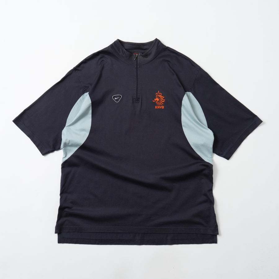 90's Netherlands Half Zip S/S Tee