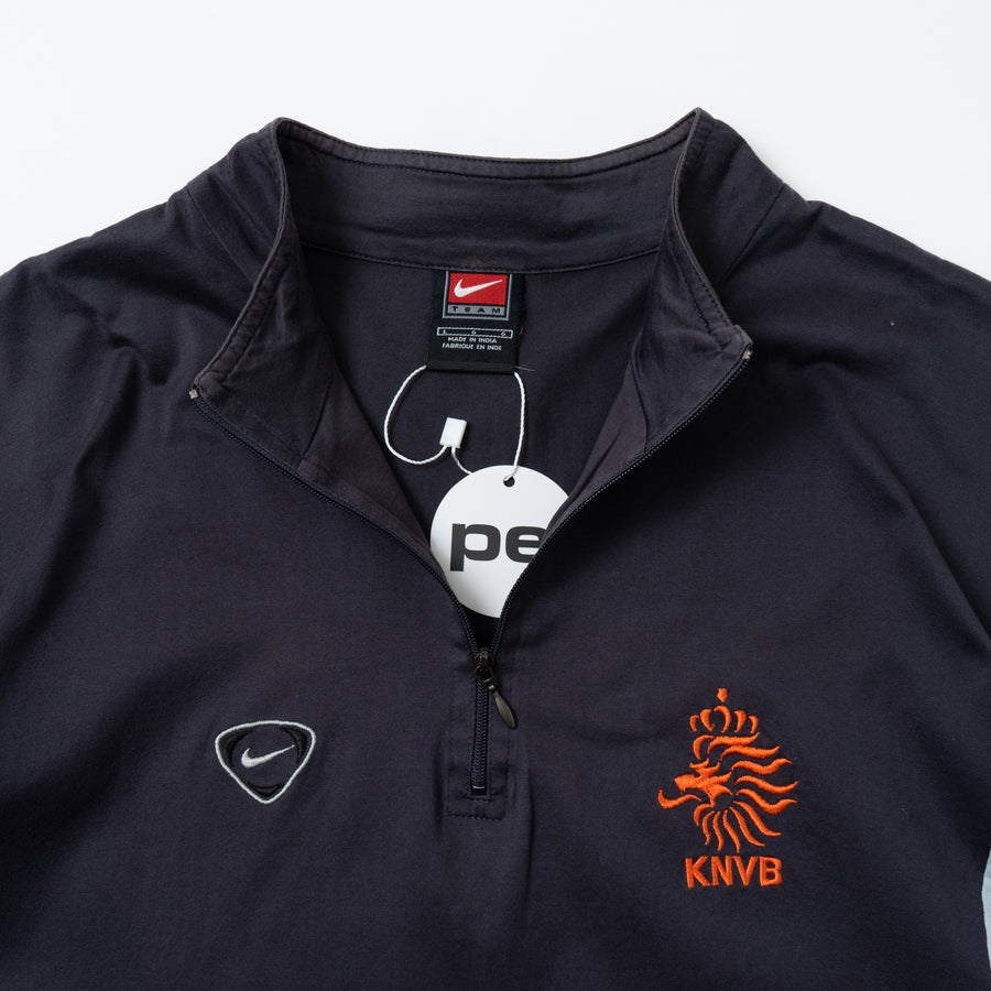 90's Netherlands Half Zip S/S Tee