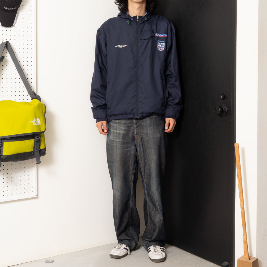 02/03 ENGLAND HOODED TRAINING JACKET