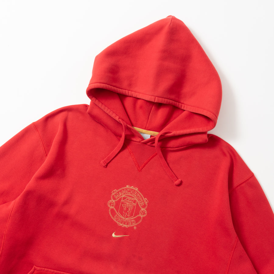 00'S MANCHESTER UNITED PULLOVER HOODIE
