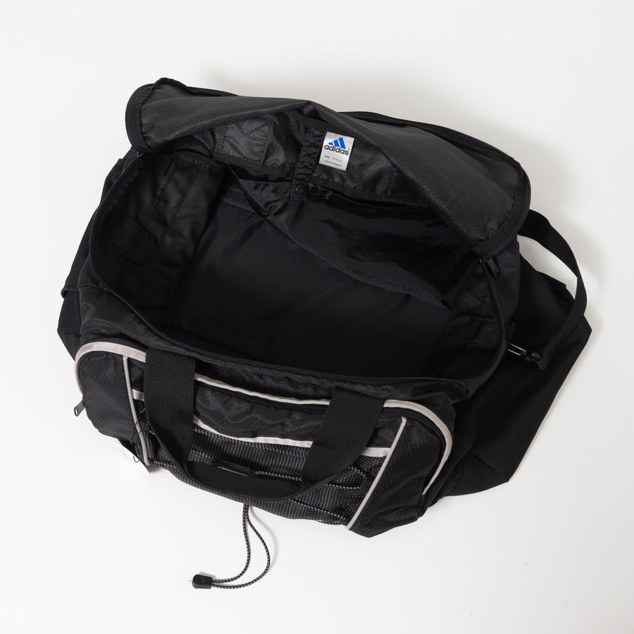 00'S ADIDAS PIPED DUFFLE BAG
