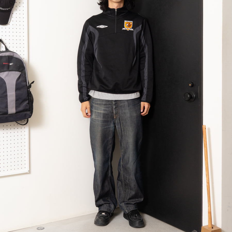 08/09 HULL CITY HALF-ZIP TRAINING JACKET