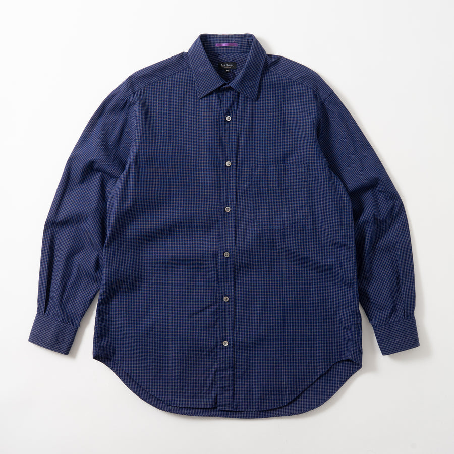 PAUL SMITH COLLECTION GRAPH CHECK L/S SHIRT