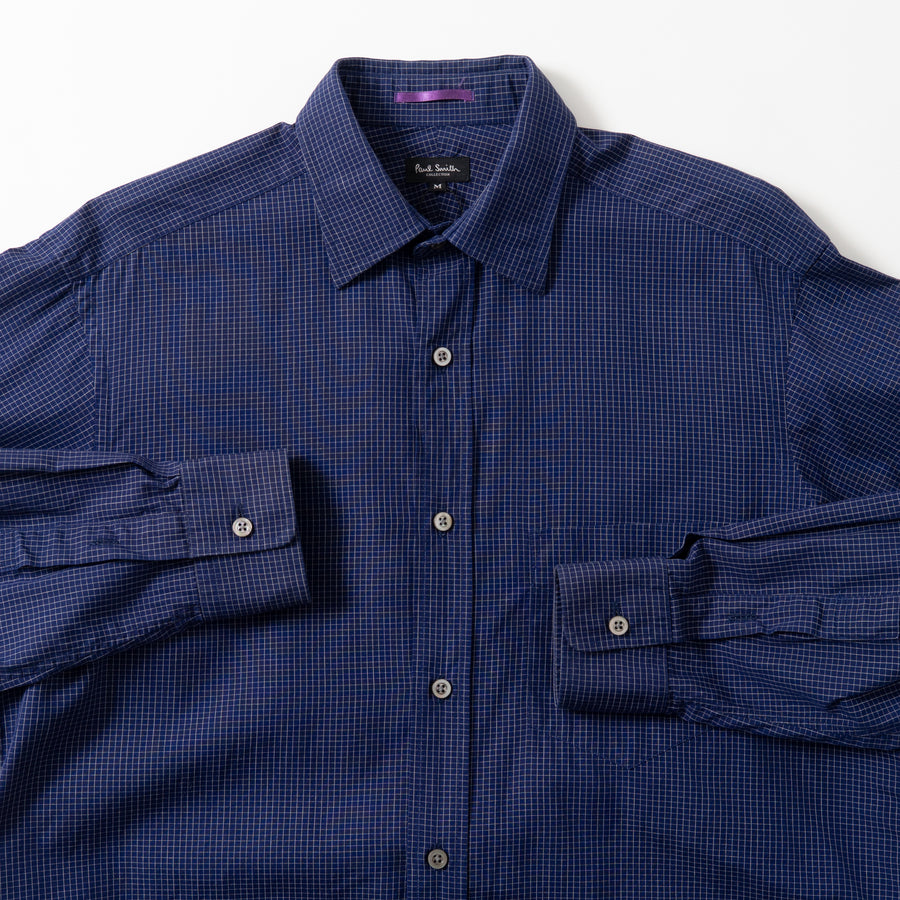 PAUL SMITH COLLECTION GRAPH CHECK L/S SHIRT