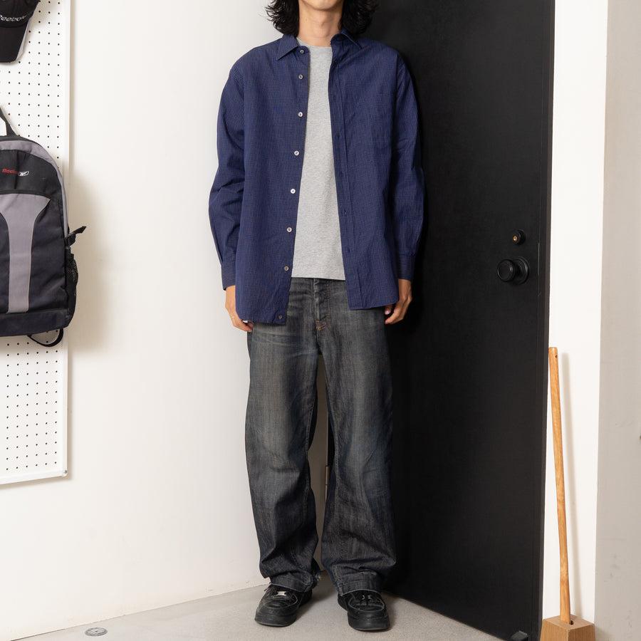 PAUL SMITH COLLECTION GRAPH CHECK L/S SHIRT