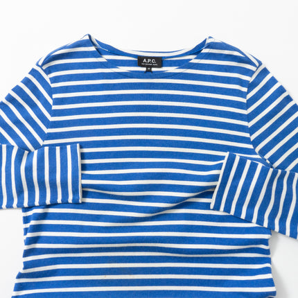 00's A.P.C Striped L/S Basque Shirt