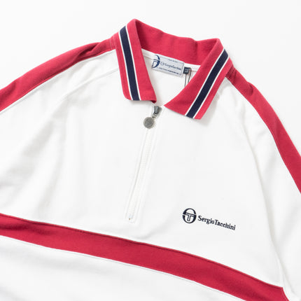 00's Sergio Tacchini Half-Zip Polo Shirt