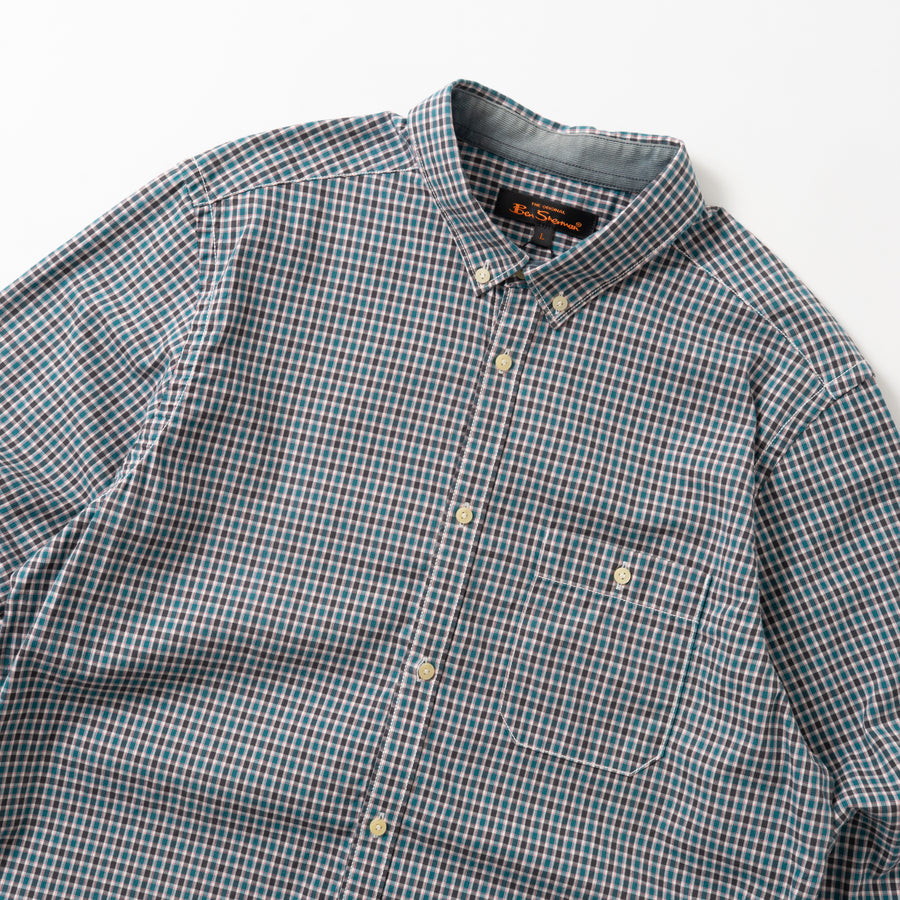 BEN SHARMAN ELBOW PATCH L/S SHIRT