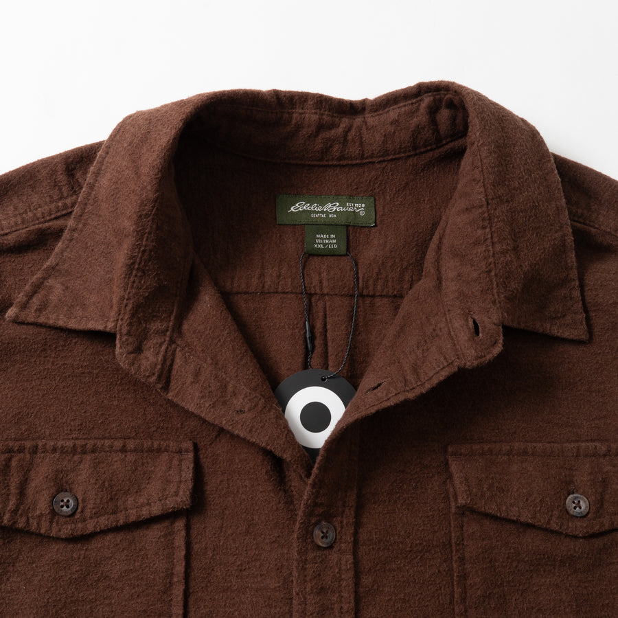 EDDIE BAUER DOUBLE POCKET COTTON SHIRT