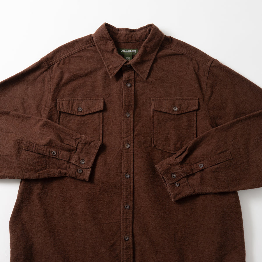 EDDIE BAUER DOUBLE POCKET COTTON SHIRT
