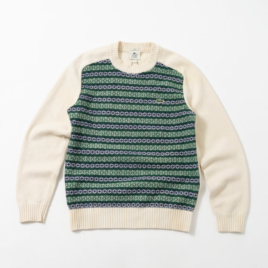 Lacoste L!VE Nordic Pattern Knit Sweater