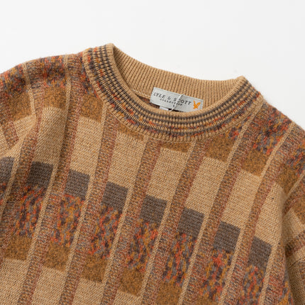 90's LYLE & SCOTT Design Sweater