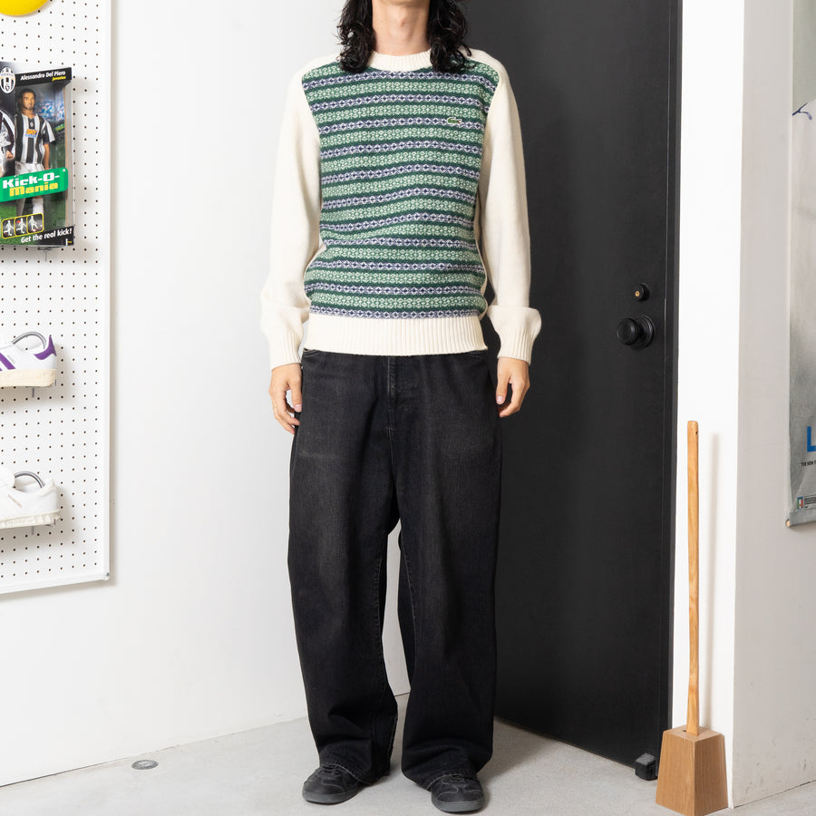 Lacoste L!VE Nordic Pattern Knit Sweater