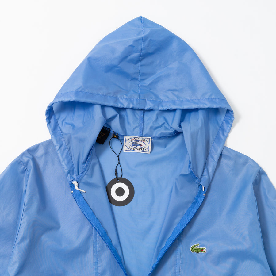 80's Izod Lacoste Half-Zip Nylon Anorak Parka