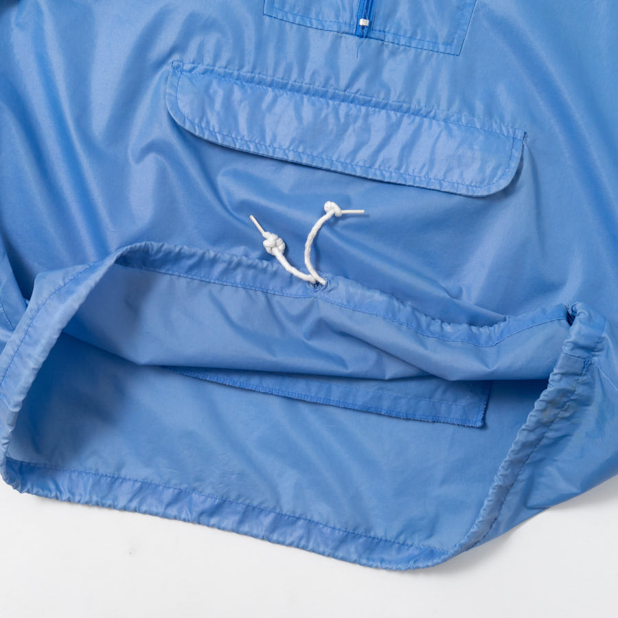 80's Izod Lacoste Half-Zip Nylon Anorak Parka