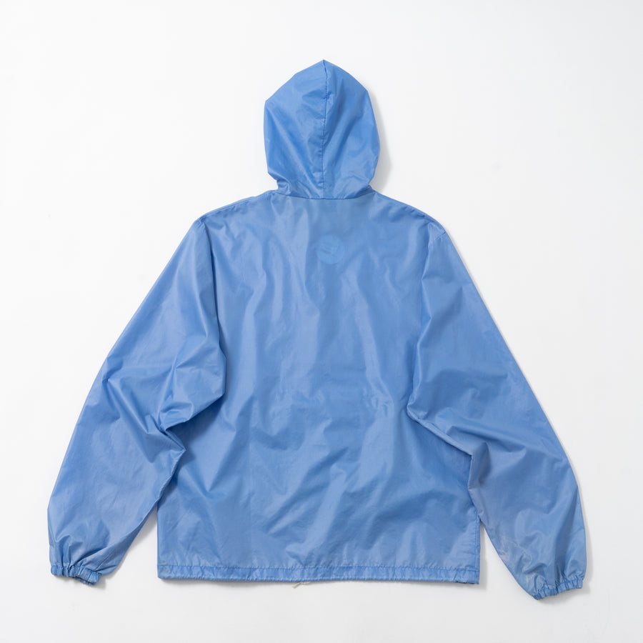80's Izod Lacoste Half-Zip Nylon Anorak Parka