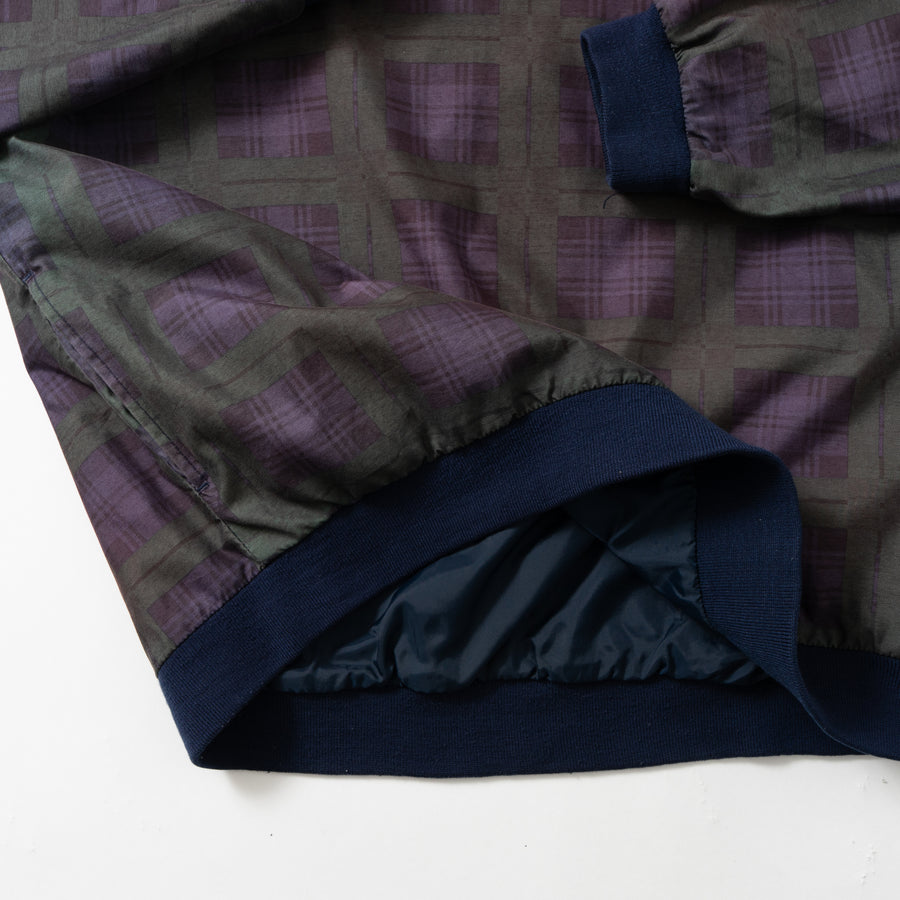 90'S KING LOUIE CHECK PULLOVER PISTE