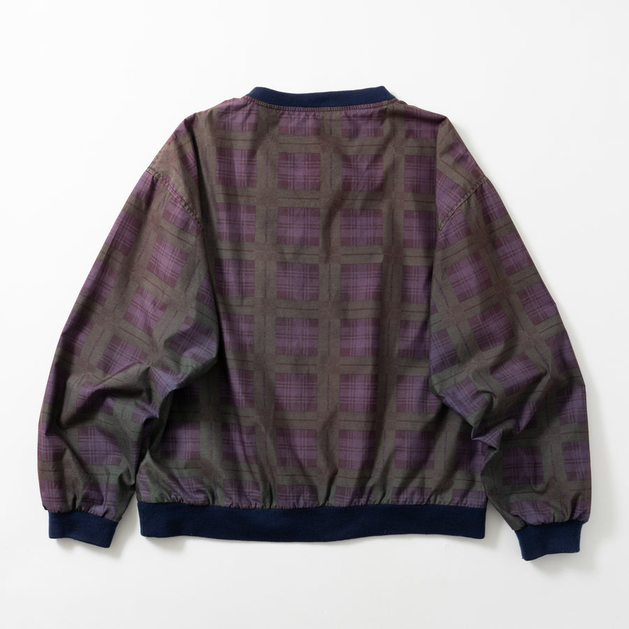 90'S KING LOUIE CHECK PULLOVER PISTE