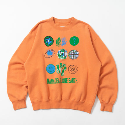 90's United Colors of Benetton Multi Graphic Sweatshirt