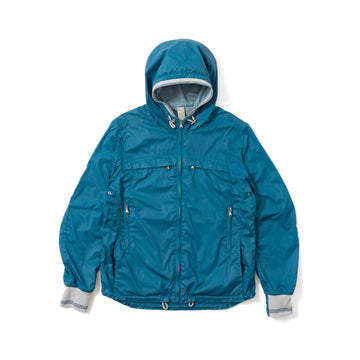 GIAN CARLO ROSSI ZIP-UP HOODED JACKET