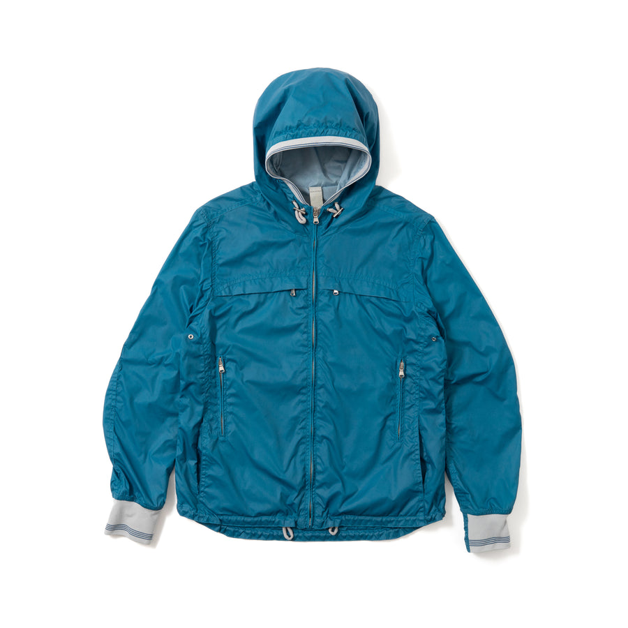 GIAN CARLO ROSSI ZIP-UP HOODED JACKET