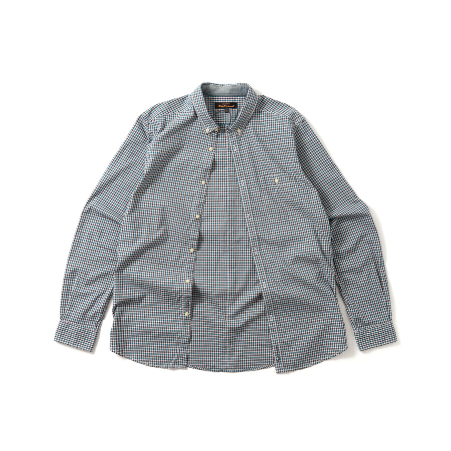 BEN SHARMAN ELBOW PATCH L/S SHIRT