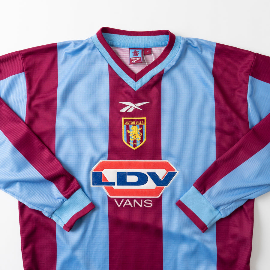 説着 99/00 Aston Villa Home Jersey